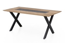 Nábytek do obývacího pokoje a jídelny LISBOA_ jídelní stůl s granitovou vložkou 40 52 30 61_ rozměry š/v/h_ 180/76/90 cm_ obr. 7
