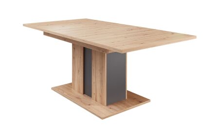 Nábytek do obývacího pokoje a jídelny VANCOUVER_ jídelní stůl 2K G6 GH 01_ rozměry š/v/h_ 160-210/75/90 cm_ rozložený_ obr. 10