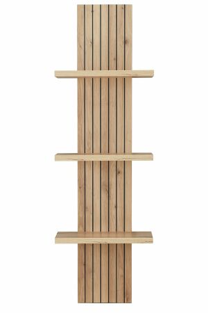 Nábytek do obývacího pokoje BASIC_ závěsný policový panel 10 J3 99 50_ rozměry š/v/h_ 38/120/22 cm_ obr. 9
