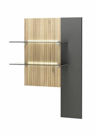Nábytek do obývacího pokoje FELINO at_ závěsný panel 40 20 17-2_ rozměry š/v/h_ 82/133/28 cm_ volitelné LED osvětlení v příslušenství_ obr. 7