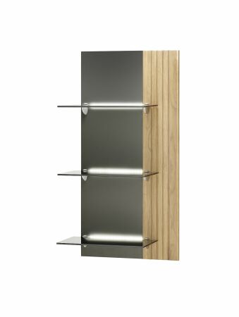 Nábytek do obývacího pokoje FELINO at_ závěsný panel 40 20 15-2_ rozměry š/v/h_ 55/112/28 cm_ volitelné LED osvětlení v příslušenství_ obr. 7