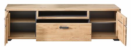 Nábytek do obývacího pokoje GAMMA_ TV element 1X 15 HH 31_ rozměry š/v/h_ 190/54/43 cm_ otevřený_ obr. 8