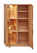 Nbytek do obvacho pokoje NATURA_ vitrna 12 18 FF 06_ rozmry /v/h_ 85/137/40 cm_ oteven_ vetn LED osvtlen_ obr. 12