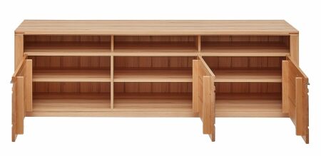 Nábytek do obývacího pokoje NATURA_ TV-spodní díl 12 18 FF 32_ rozměry š/v/h_ 190/58/45 cm_ otevřený_ obr. 11