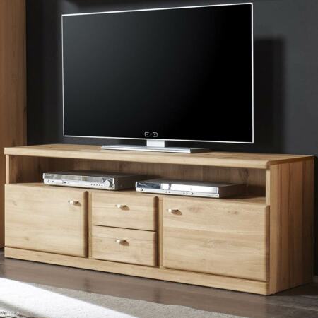 Nábytek do obývacího pokoje TERANO II._ TV- lowboard 40 52 14 26_ rozměry š/v/h_ 143/56/46 cm_ foto s dekorací_ obr. 4
