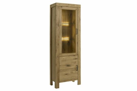 Obývací a jídelní nábytek ALTO_ vitrina 10 s LED osvětlením_ obr. 8