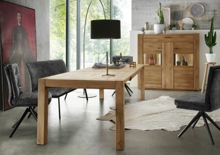 Obývací a jídelní nábytek ARTEMIS_ highboard 147445EN + jídelní stůl s "Butterfly" mechanismem 147492EN_ včetně LED osvětlení_ obr. 5
