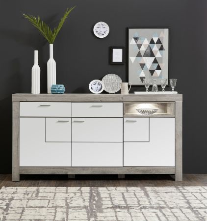 Obvac a jdeln nbytek GRACE white _ sideboard velk 40 54 3W 21_  eln pohled_ obr. 17