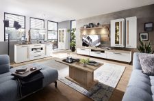 Obývací a jídelní nábytek LAMIA white _sestava 10 J4 WH 80 + sideboard 20 + konf. stůl 20 J4 WH 02 _obr. 2 Obývací a jídelní nábytek LAMIA white _sestava 10 J4 WH 80 + sideboard 20 + konf. stůl 20 J4 WH 02 _obr. 2