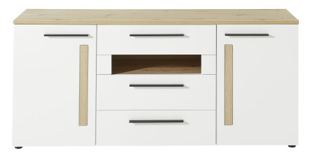 Sideboard LAMIA 10 J4 WH 20_ eln pohled_ obr. 32