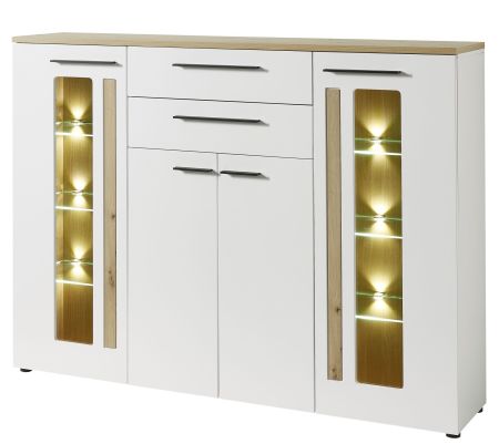 Highboard LAMIA 10 J4 WH 22_ ikm pohled_ obr. 36