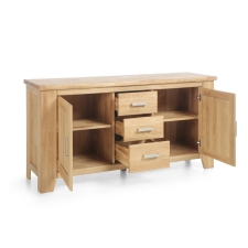 Masivn nbytek LOFT_ sideboard typ 155 194 32_ oteven_ obr. 30