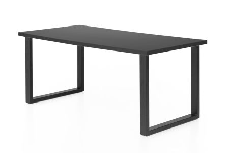 Jídelní stůl MAURO 60_černošedý matný lak_kovové podnoží_obr. 20