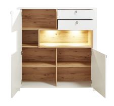 Highboard NIZZA 10 G8 WF 22_ čelní pohled _otevřený _obr. 33 Highboard NIZZA 10 G8 WF 22_ čelní pohled _otevřený _obr. 33