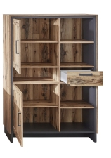 Highboard PRISMA 10 J7 KG 06_ čelní pohled_ otevřený_ obr. 25 Highboard PRISMA 10 J7 KG 06_ čelní pohled_ otevřený_ obr. 25