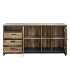 Sideboard PRISMA 10 J7 KG 20_ čelní pohled_ otevřený_ obr. 27 Sideboard PRISMA 10 J7 KG 20_ čelní pohled_ otevřený_ obr. 27