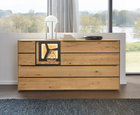 Obývací a jídelní nábytek VALERO_ sideboard 169104 _ čelní pohled_ obr. 9
