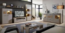 Obývací nábytek FARO II_ sestava 10 A1 MM 81 + sideboard 21 + konferenční stůl_ obr. 2