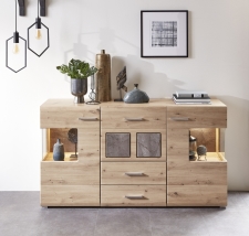 Sideboard REZZO 10 J1 HH 21_ čelní pohled _obr. 5 Sideboard REZZO 10 J1 HH 21_ čelní pohled _obr. 5
