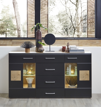 Sideboard SABRINA 10 J8 2S 21_ čelní pohled_ obr. 7