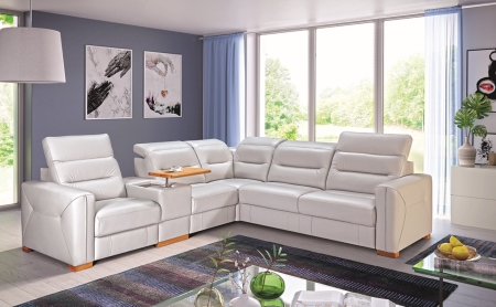 Sedac souprava PASCAL_ sestava Bok L + 1 BB + PL + 1 BB + EM + 2,5P_ rohov rozmry zleva  301 x 277 cm_ polohovateln oprky hlavy ve standardu_ ostatn voliteln funkce za pplatek_ke_ interier_ obr. 1