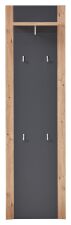 Předsíňový nábytek PASQUALE_ závěsný šatní panel_ rozměry š/v/h: 48 / 170 / 30 cm_ čelní pohled_ obr. 8