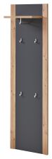 Předsíňový nábytek PASQUALE_ závěsný šatní panel_ rozměry š/v/h: 48 / 170 / 30 cm_ šikmý pohled_ obr. 9