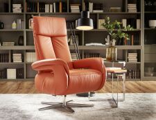 Relaxační polohovatelné křeslo SAXON 9501_ opěradlo A_ područky 3_ v kůži Cento begonia_ obr. 10 Relaxační polohovatelné křeslo SAXON 9501_ opěradlo A_ područky 3_ v kůži Cento begonia_ obr. 10