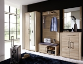 Předsíňový nábytek GIP_ sestava  30 15 HH 80_ rozměry š/v/h_ 268/200/40 cm_ šikmý pohled _obr. 2