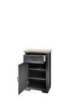 Předsíňový nábytek JASPER_ botník 30 B1 GH 10_ rozměry_ š/v/h_ 65/102/41 cm_ otevřený_ vnitřní uspořádání_ obr. 13
