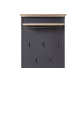 Předsíňový nábytek JASPER_ závěsný šatní panel 30 B1 GH 41_ rozměry_ š/v/h_ 93/107/30 cm_ čelní pohled_ obr. 14