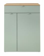 Předsíňový nábytek BONO green_ botník 30 J1 H9 11_ rozměry š/v/h_ 78/103/38 cm_ čelní pohled_ obr. 8 Předsíňový nábytek BONO green_ botník 30 J1 H9 11_ rozměry š/v/h_ 78/103/38 cm_ čelní pohled_ obr. 8
