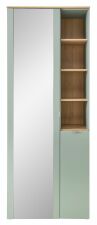 Předsíňový nábytek BONO green_ šatní skříň 30 J1 H9 01_ rozměry š/v/h_ 78/202/38 cm_ čelní pohled_ obr. 5