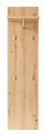 Předsíňový nábytek BONO green_ závěsný šatní panel 30 J1 H9 41_ rozměry š/v/h_ 40/158/30 cm_ čelní pohled_ obr. 6