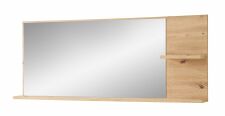 Předsíňový nábytek BONO white_ závěsné zrcadlo 30 J1 HW 52_ rozměry š/v/h_ 148/60/17 cm_ šikmý pohled_ obr. 7