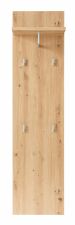 Předsíňový nábytek BONO white_ závěsný šatní panel 30 J1 HW 41_ rozměry š/v/h_ 40/158/30 cm_ čelní pohled_ obr. 6