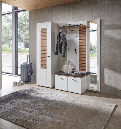 Předsíňový nábytek FREMONT_ sestava 60 C5 HW 81_ š/v/h_ 187/201/40 cm_ obr. 1