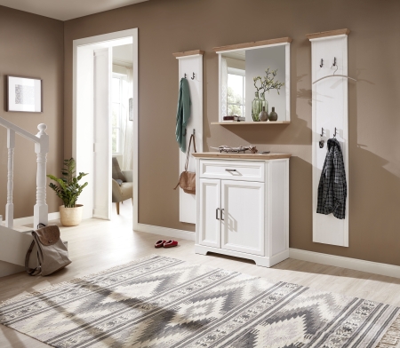 Předsíňový nábytek JASPER_ sestava 30 B1 UH 81_ rozměry_ š/v/h_ 223/204/41 cm_ šikmý pohled_ obr. 1