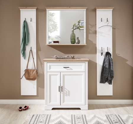 Předsíňový nábytek JASPER_ sestava 30 B1 UH 81_ rozměry_ š/v/h_ 223/204/41 cm_ čelní pohled_ obr. 2