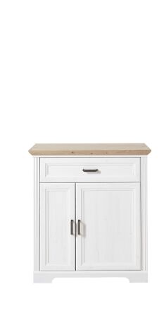 Předsíňový nábytek JASPER_ botník 30 B1 UH 11_ rozměry_ š/v/h_ 93/102/41 cm_ čelní pohled_ obr. 6