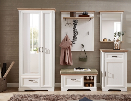 Předsíňový nábytek JASPER_ sestava 30 B1 UH 82_ rozměry_ š/v/h_ 281/204/41 cm_ čelní pohled_ obr. 2