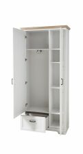Předsíňový nábytek JASPER_ šatní skříň 30 B1 UH 03_ rozměry_ š/v/h_ 93/204/41 cm_ otevřená_ vnitřní uspořádání_ obr. 10