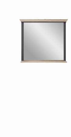 Předsíňový nábytek JASPER_ závěsné zrcadlo 30 B1 GH 51_ rozměry_ š/v/h_ 93/83/15 cm_ čelní pohled_ obr. 14