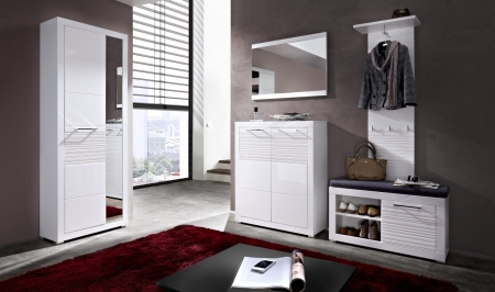 Předsíňový nábytek LIFE_ sestava 30 14 WW 80_ alternativní sestavení "přes roh"_ obr. 2