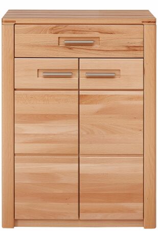 Předsíňový nábytek NATURA_ botník 32 18 FF 10_ rozměry š/v/h_ 74/100/40_ čelní pohled_ obr. 7