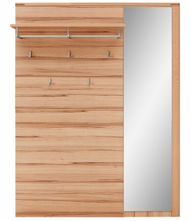 Předsíňový nábytek NATURA_ závěsný panel se zrcadlem 32 18 FF 42_ rozměry š/v/h_ 120/157/29 cm_ čelní pohled_ obr. 10
