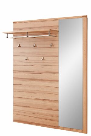 Předsíňový nábytek NATURA_ závěsný panel se zrcadlem 32 18 FF 42_ rozměry š/v/h_ 120/157/29 cm_ šikmý pohled_ obr. 11