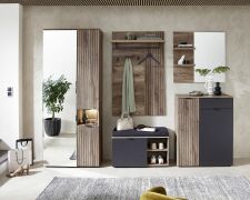 Předsíňový nábytek PRESTIGE_ sestava 3T F7 VM 80_ š/v/h_ 266/204/38 cm_ čelní pohled_ obr. 2 Předsíňový nábytek PRESTIGE_ sestava 3T F7 VM 80_ š/v/h_ 266/204/38 cm_ čelní pohled_ obr. 2