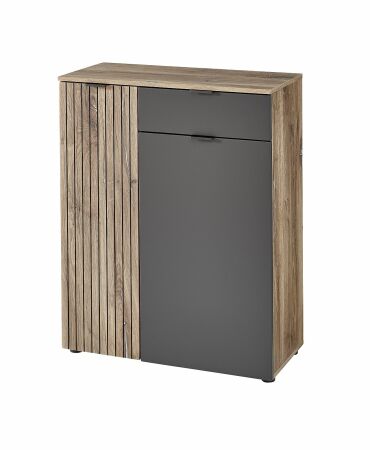Předsíňový nábytek PRESTIGE_ botník 3T F7 VM 11_  š/v/h_ 82/103/38 cm_  šikmý pohled_ obr. 15