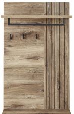 Předsíňový nábytek PRESTIGE_ závěsný šatní panel 3T F7 VM 40_ š/v/h_ 82/134/30 cm_ čelní pohled_ obr. 17 Předsíňový nábytek PRESTIGE_ závěsný šatní panel 3T F7 VM 40_ š/v/h_ 82/134/30 cm_ čelní pohled_ obr. 17